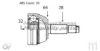 ASHUKI HO-8054 Joint Kit, drive shaft